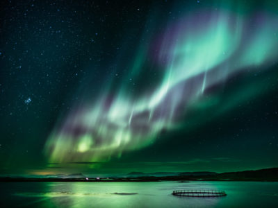 Polarlichter in Norwegen